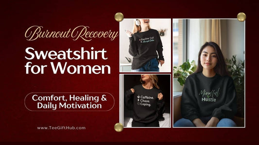 Burnout Recovery Sweatshirt for Women
