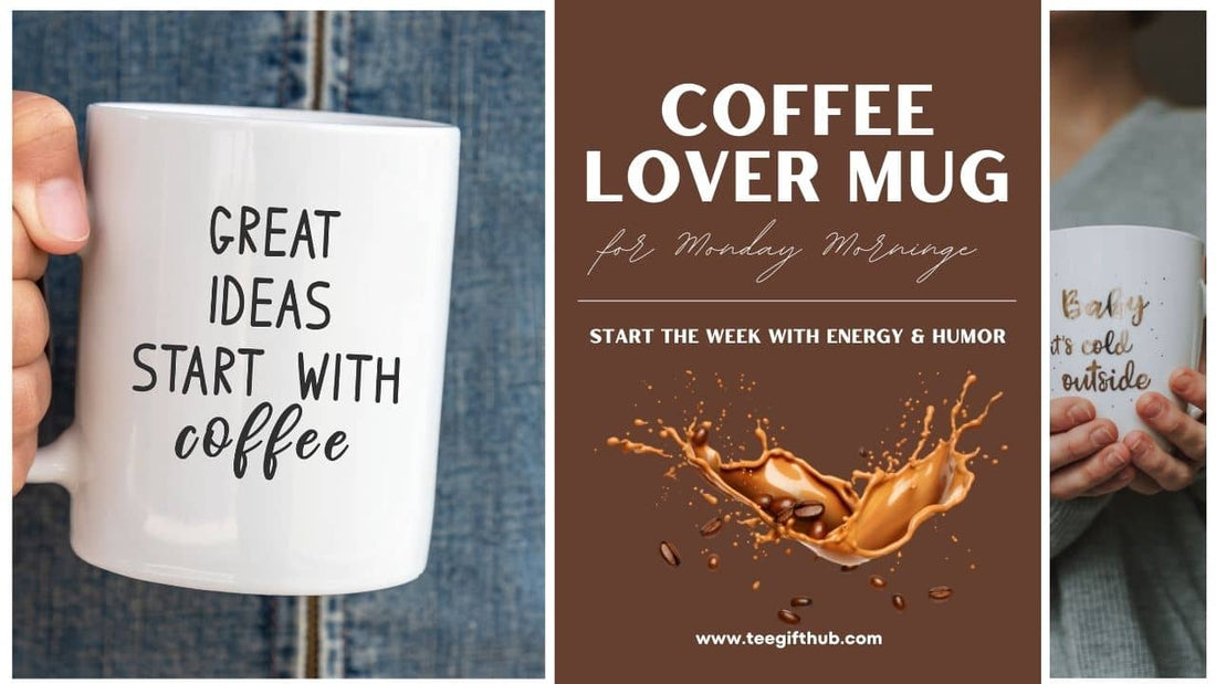 Coffee lover mug for monday morning