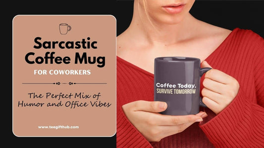 Sarcastic coffee mug for coworkers