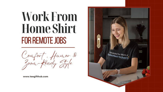 Work from home shirt for remote jobs