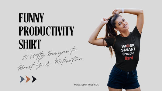 funny productivity shirt