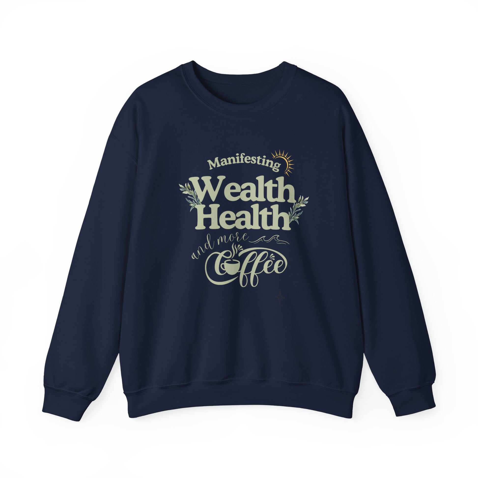 Cozy manifestation sweatshirt - navy