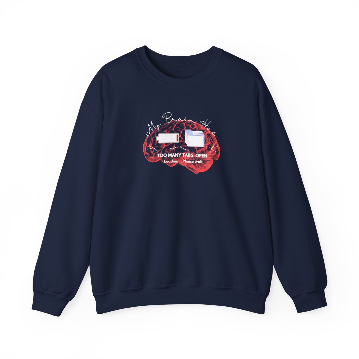 Mental overload sweatshirt - navy