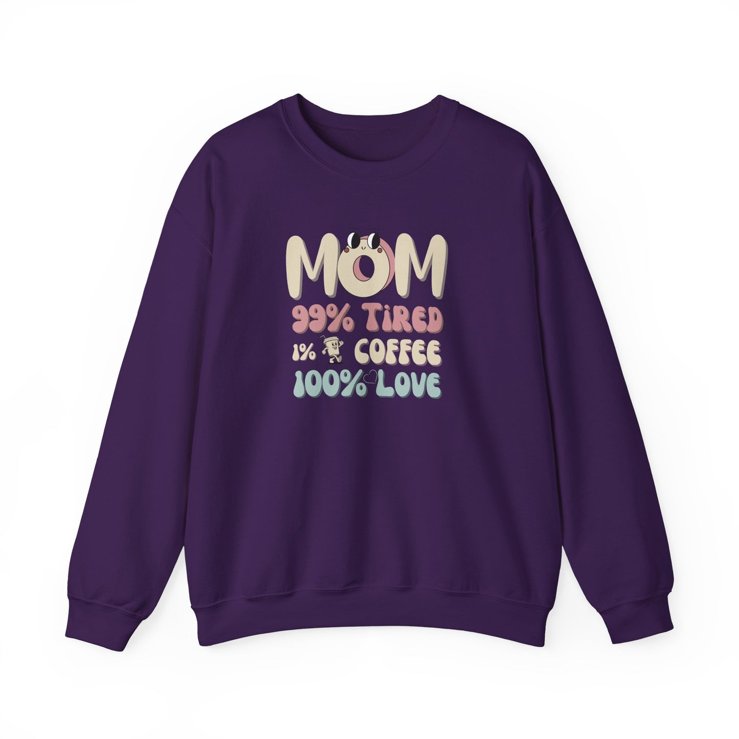 Cozy mom sweatshirt - Purple