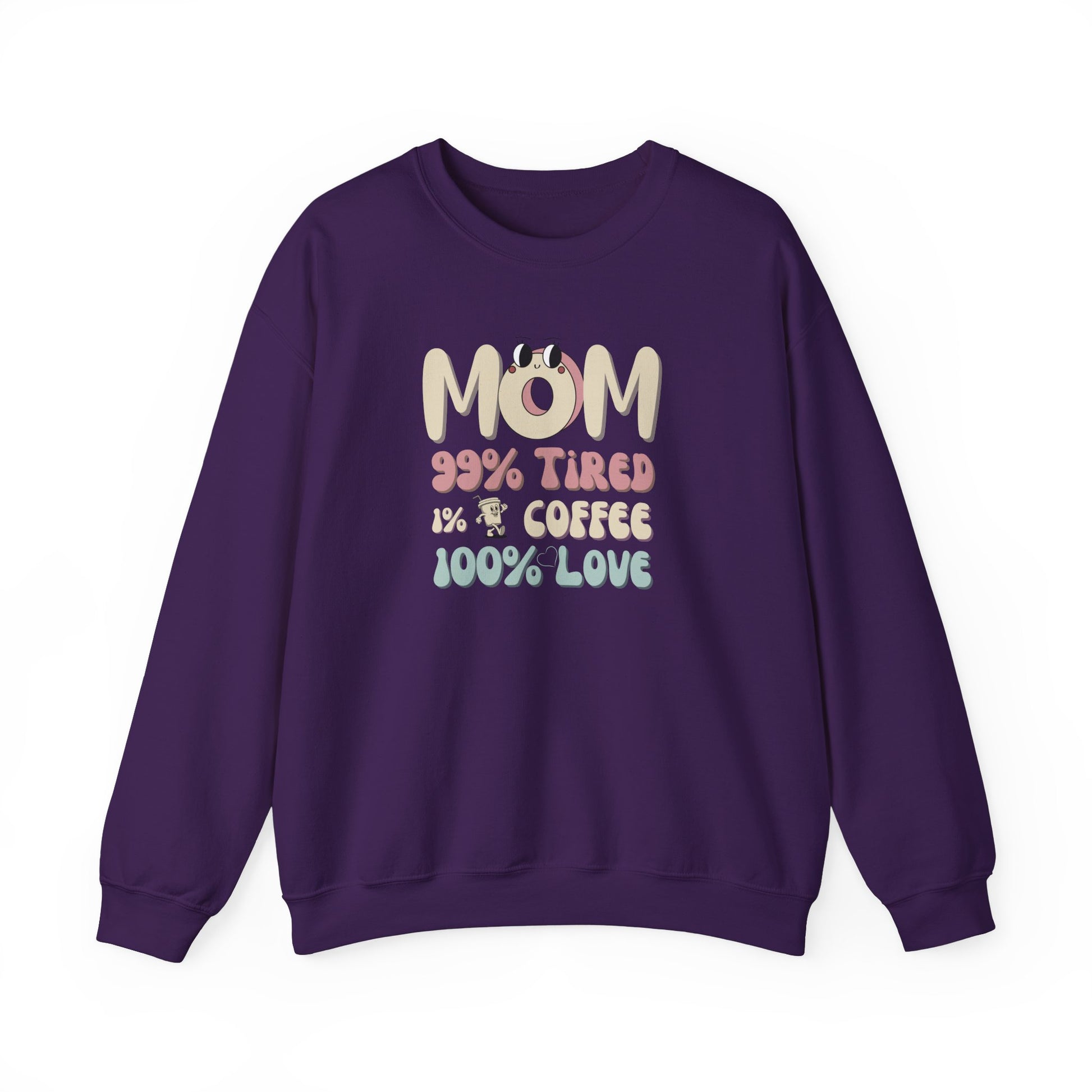Cozy mom sweatshirt - Purple