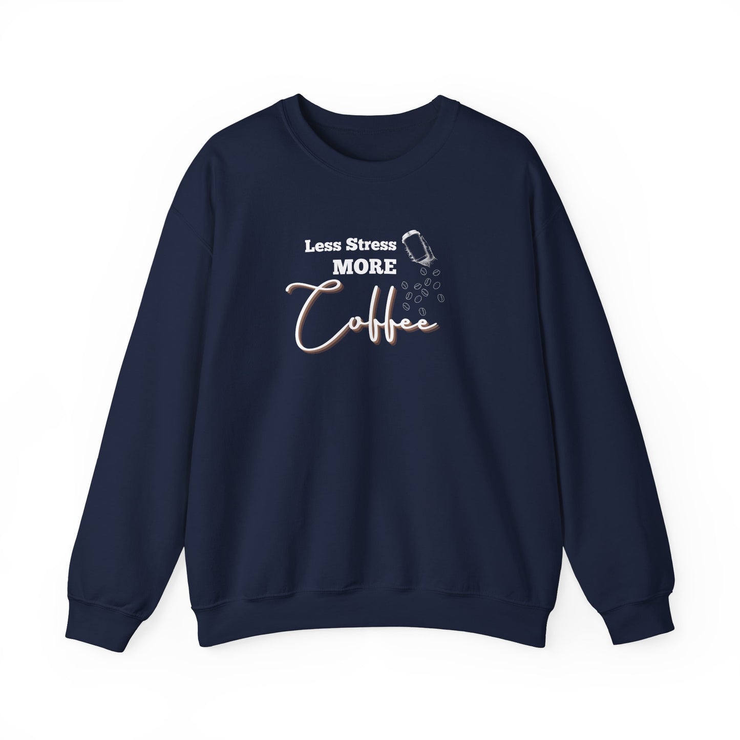 Relaxed coffee sweatshirt - navy