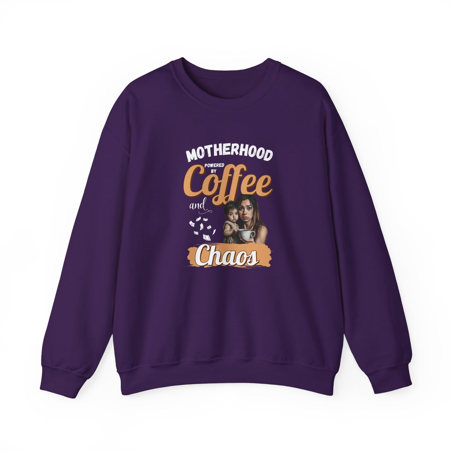 Comfy mom weatshirt - purple