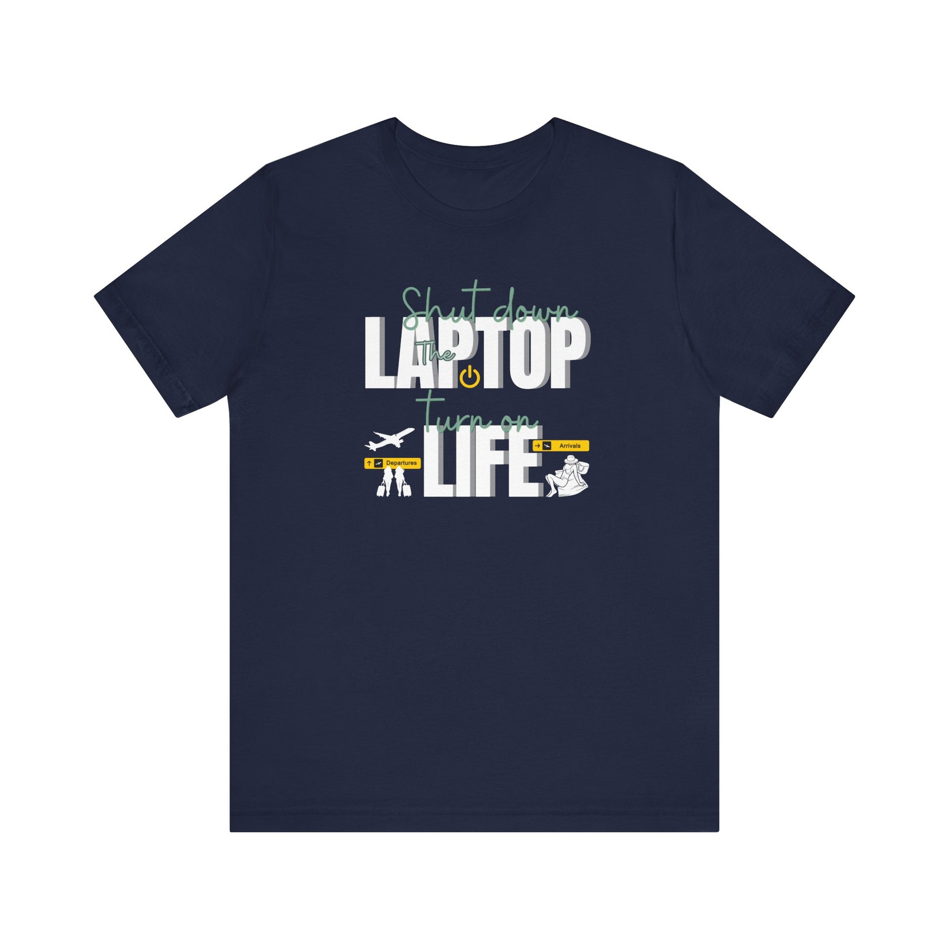 Work-Life balance tee - navy