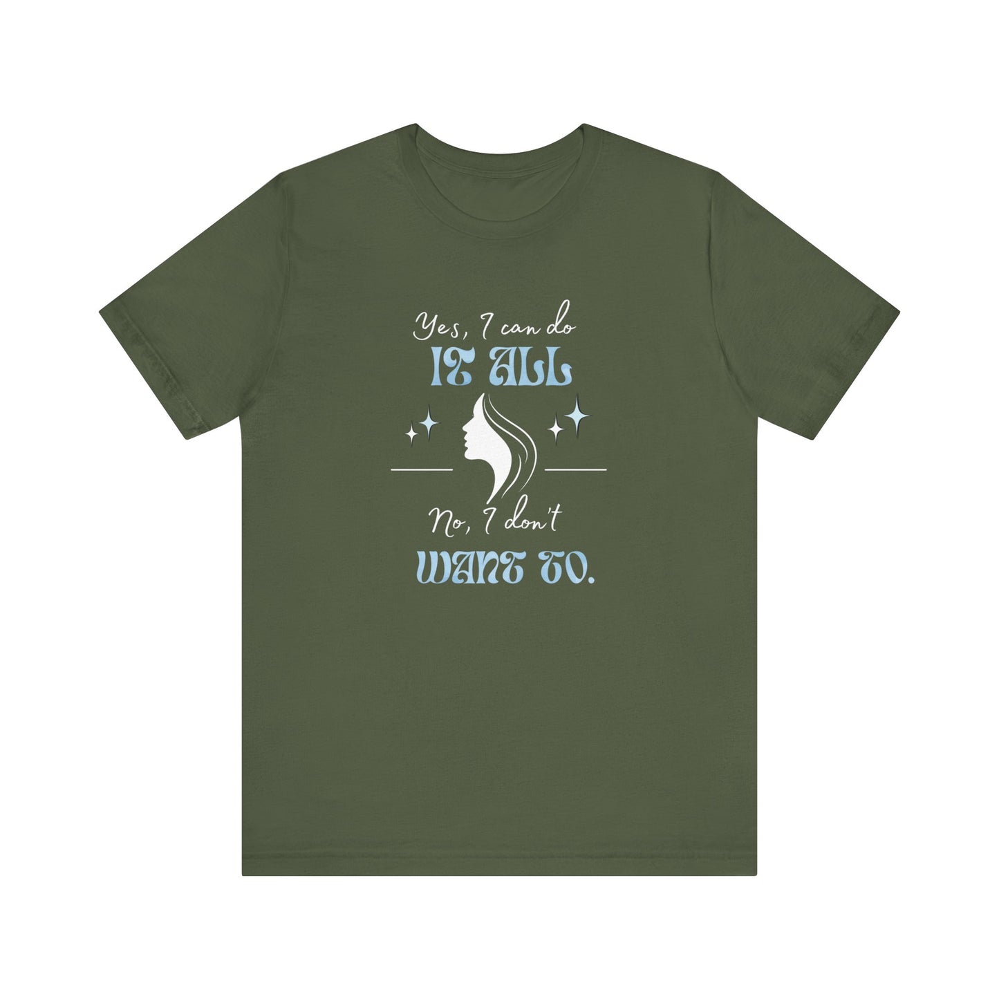 Sarcastic graphic t-shirt - Military green