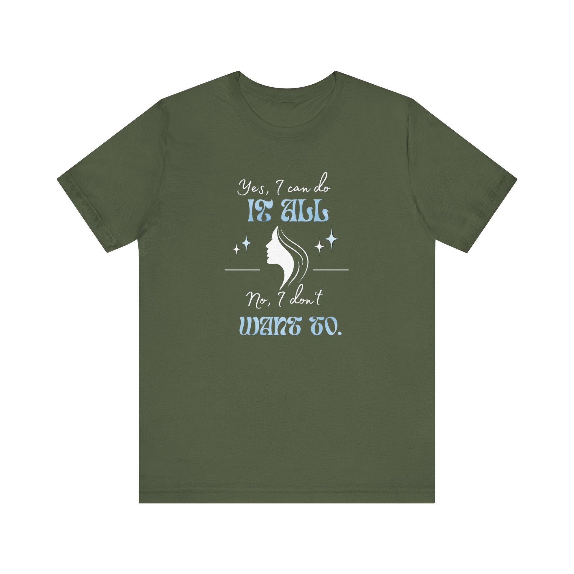 Sarcastic graphic t-shirt - Military green