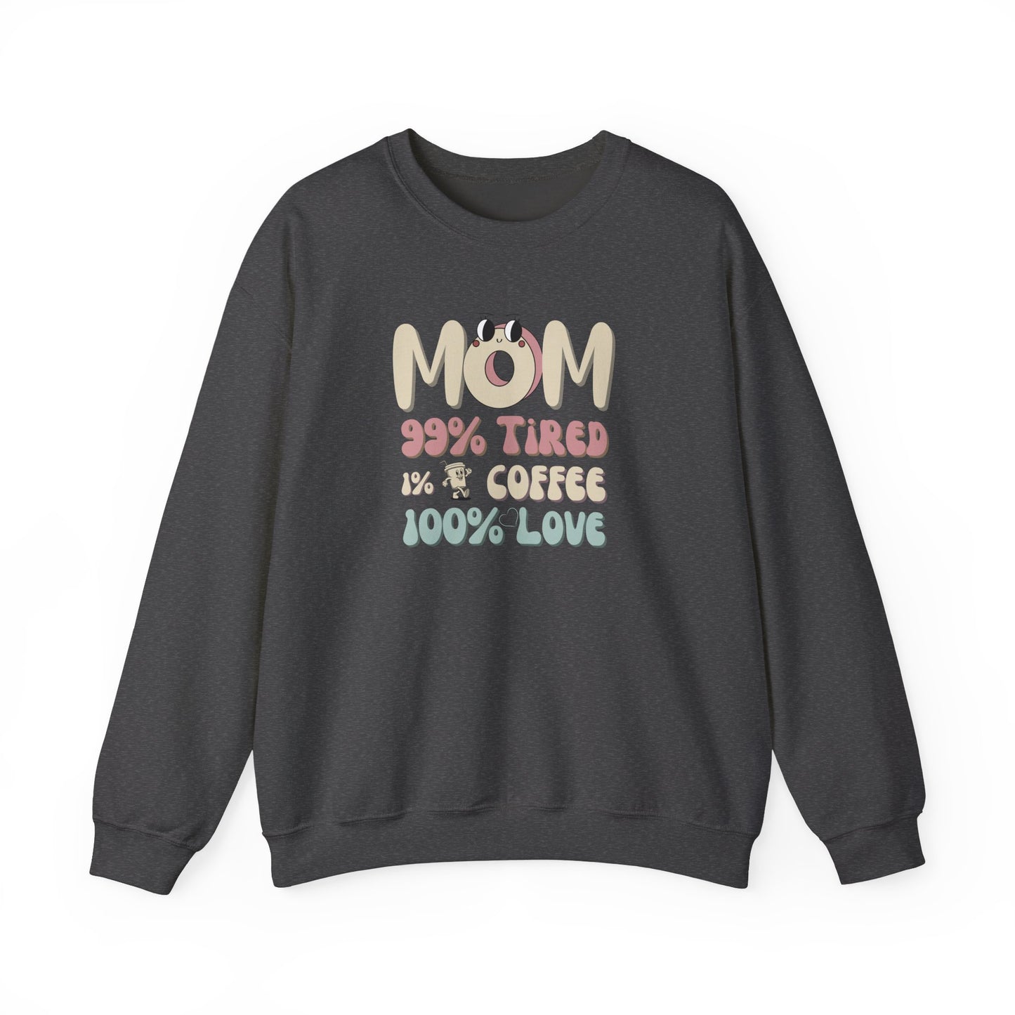 Cozy mom sweatshirt - heather navy