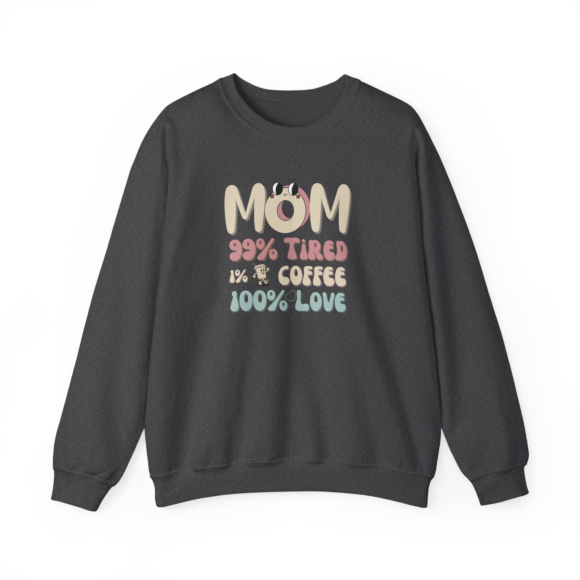 Cozy mom sweatshirt - heather navy