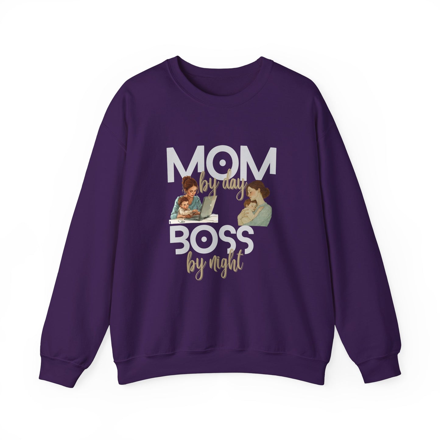 Cozy sweatshirt for moms - Purple