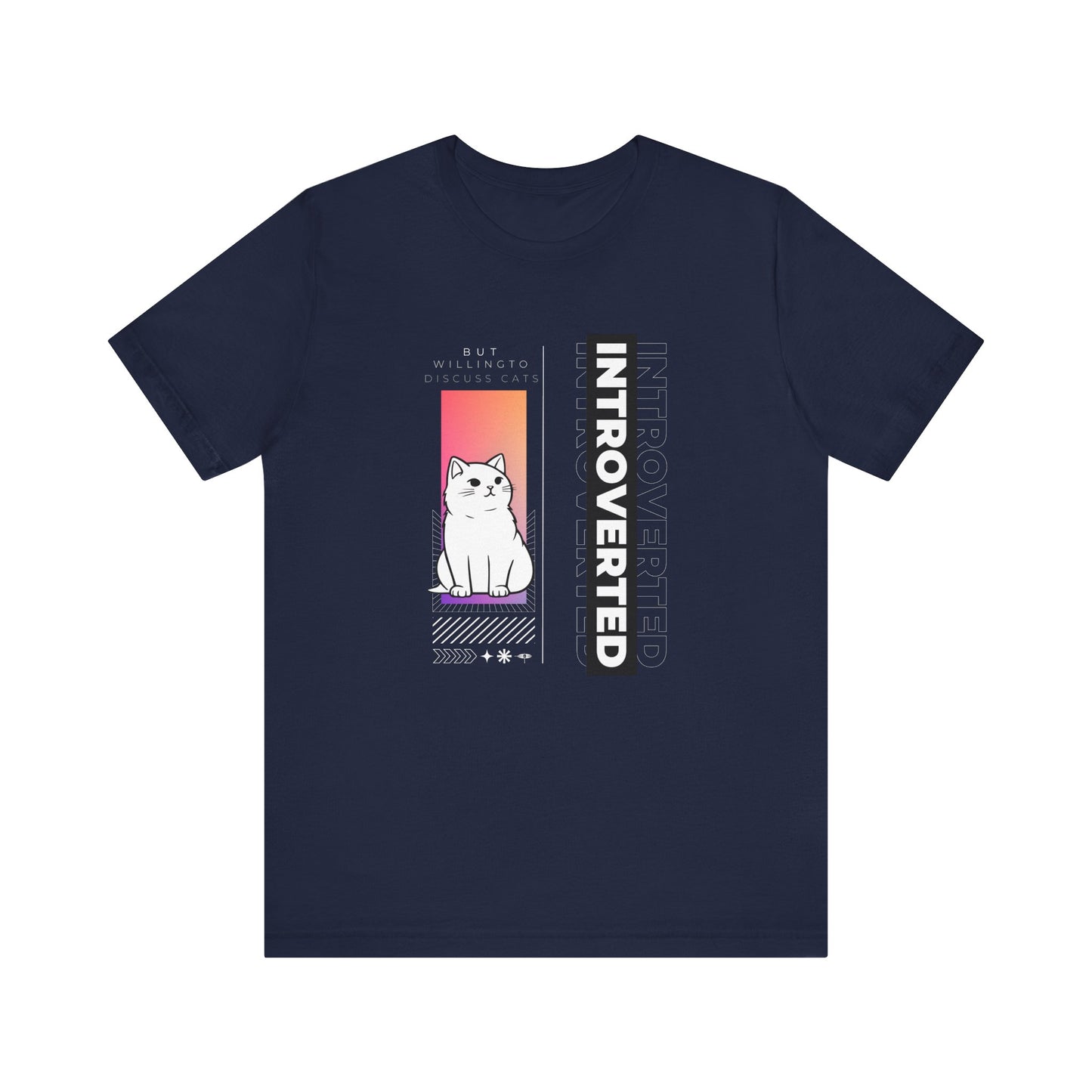 Cozy introverted t-shirt - navy