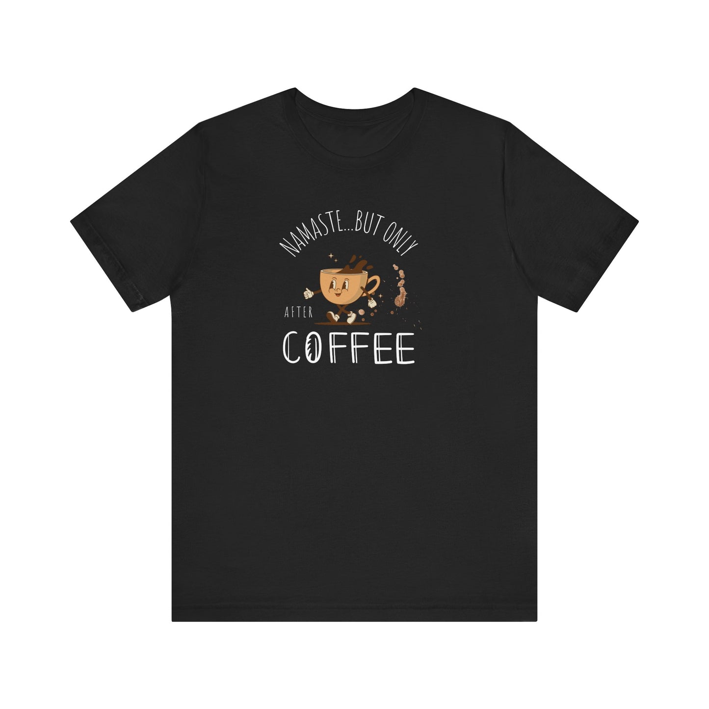 Zen coffee lover t-shirt - black