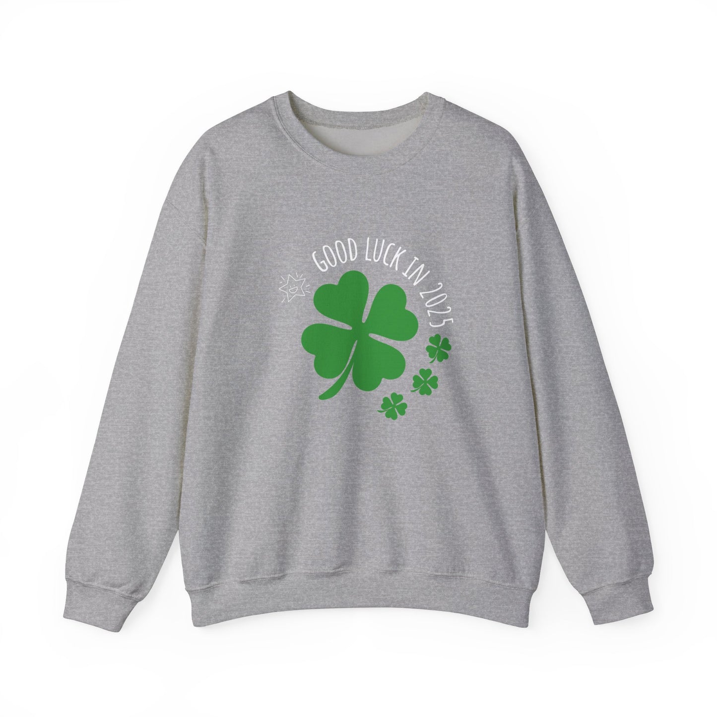 Good luck in 2025 sweatshirt - Deep Heather