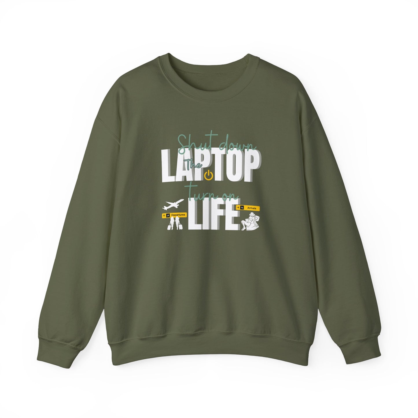 Cozy getaway sweatshirt - Military green