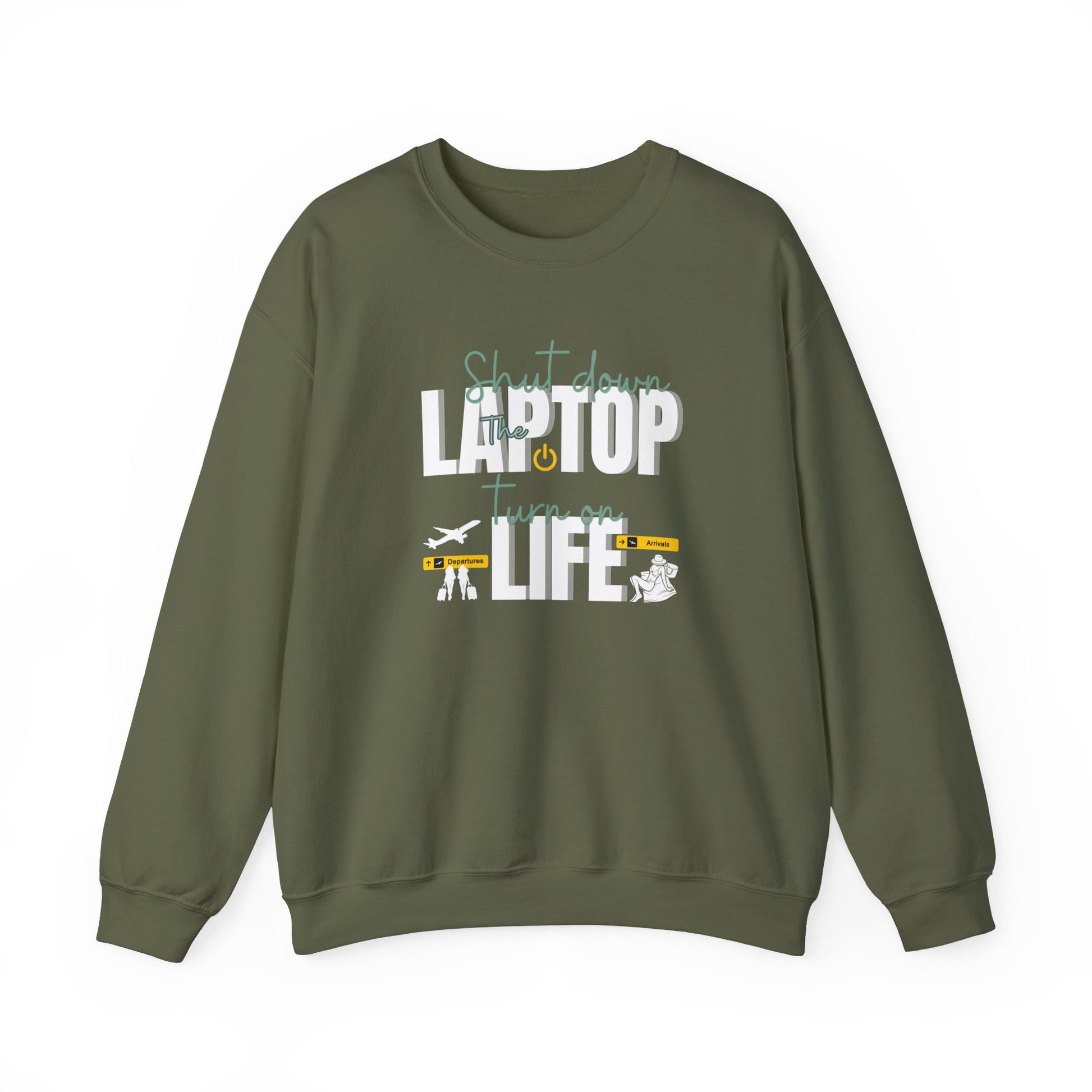 Cozy getaway sweatshirt - Military green