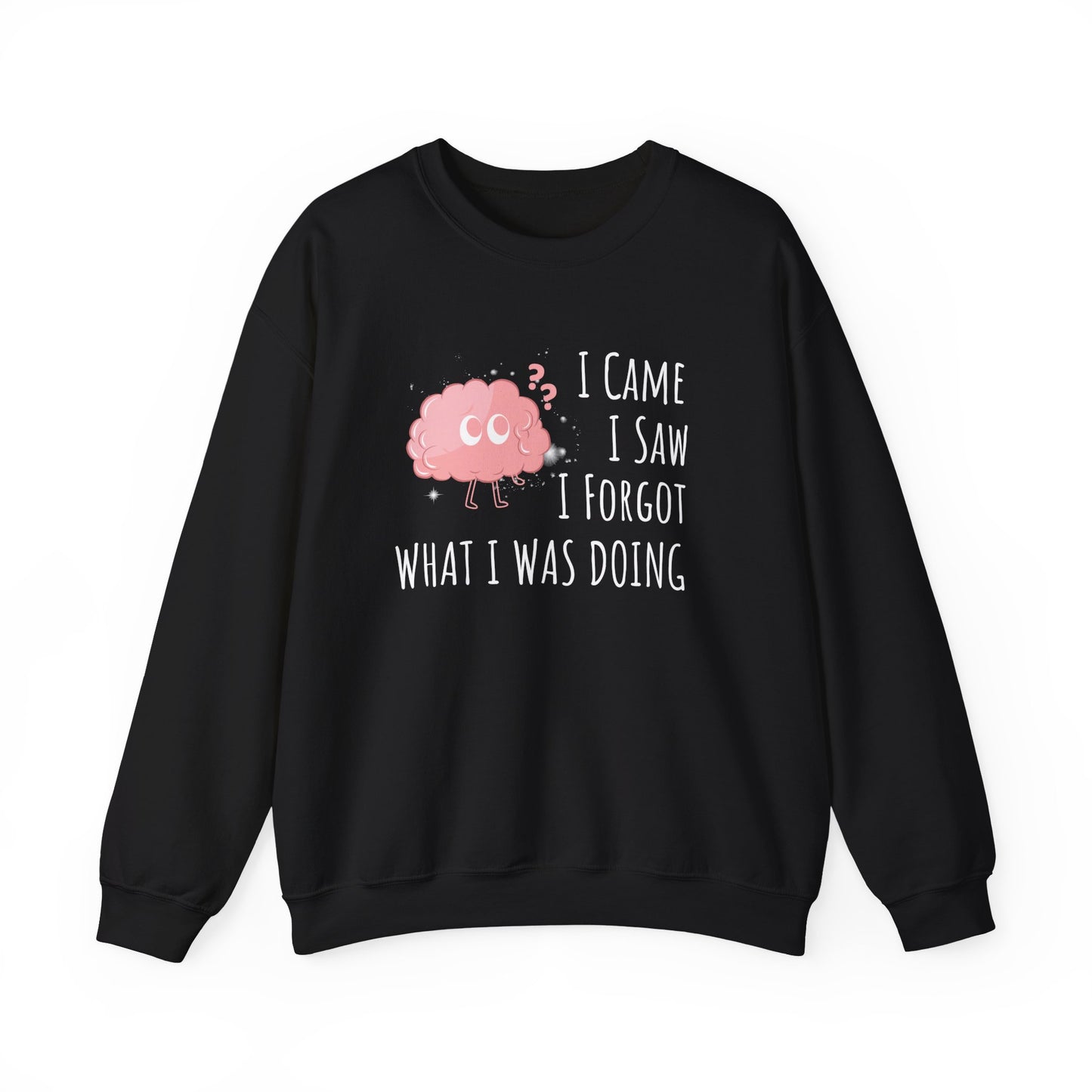 Humorous sweatshirt - black