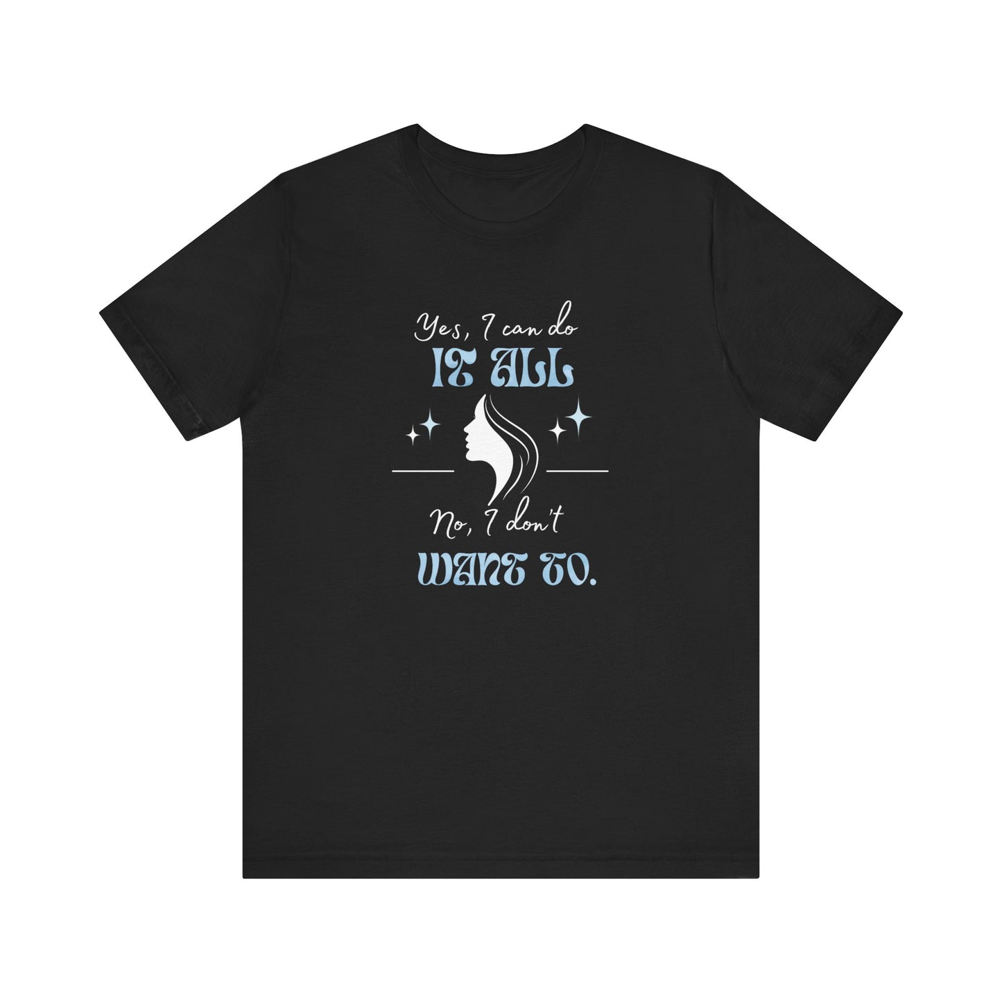 Sarcastic graphic t-shirt - Black