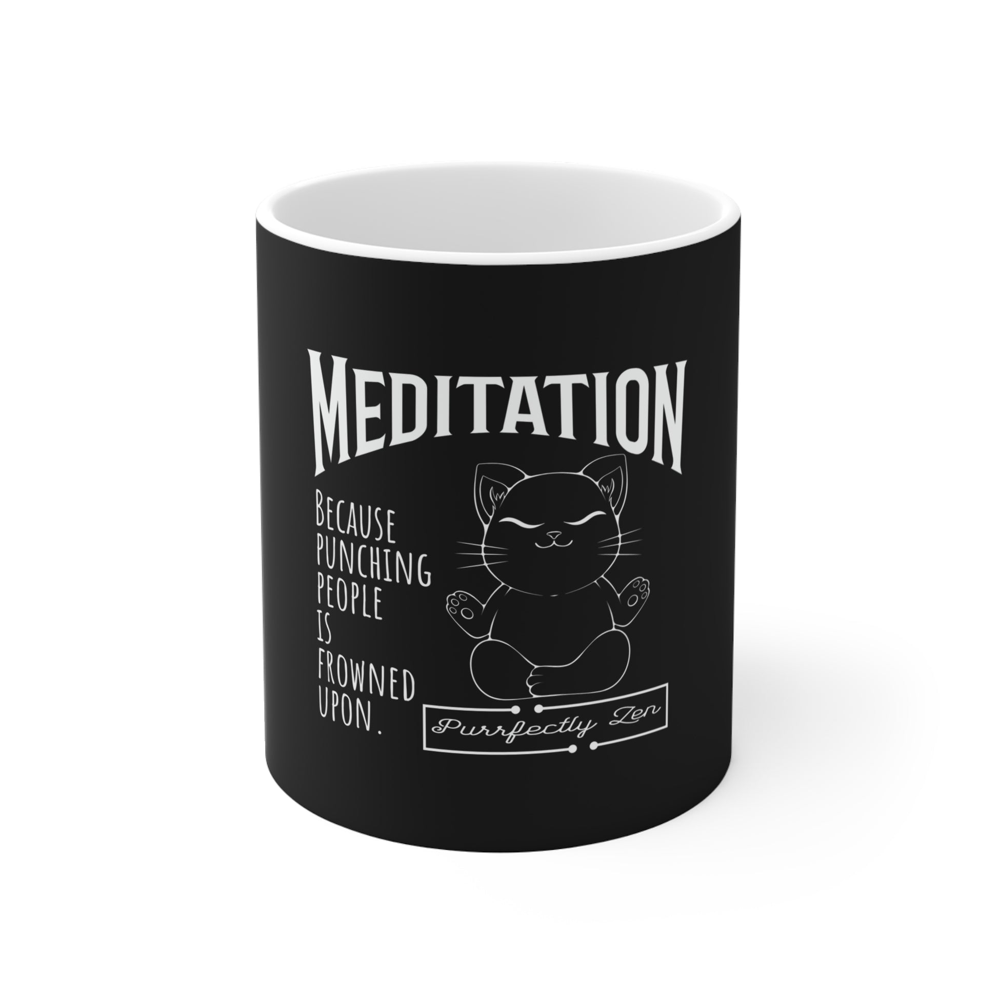 Meditation mug - Black