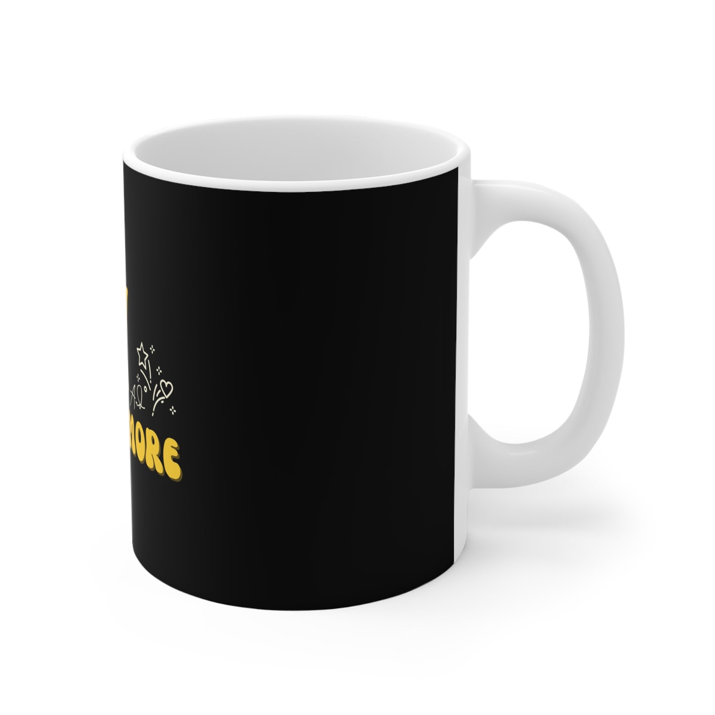 Motivational coffee mug - right view