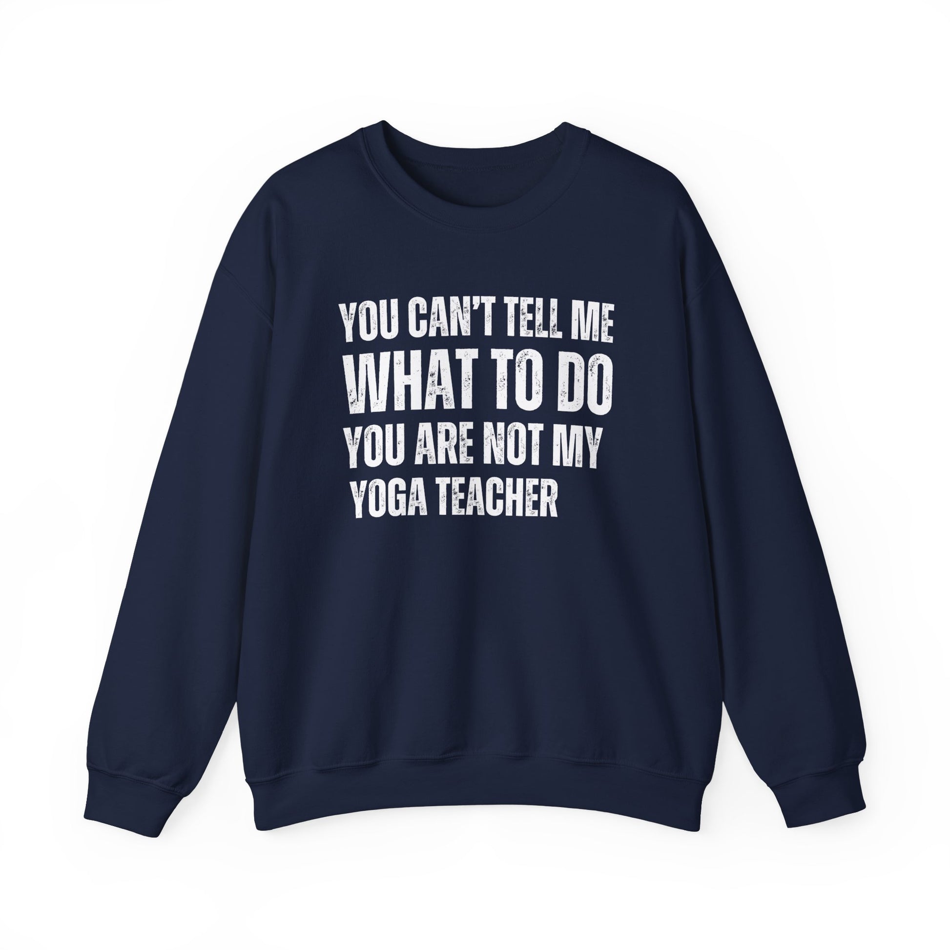 Empowering yoga  sweatshirt - Navy