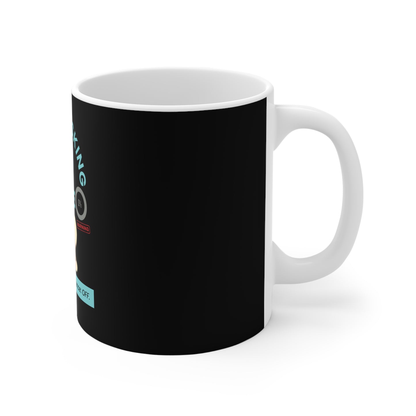 Patience OFF coffee mug - right view