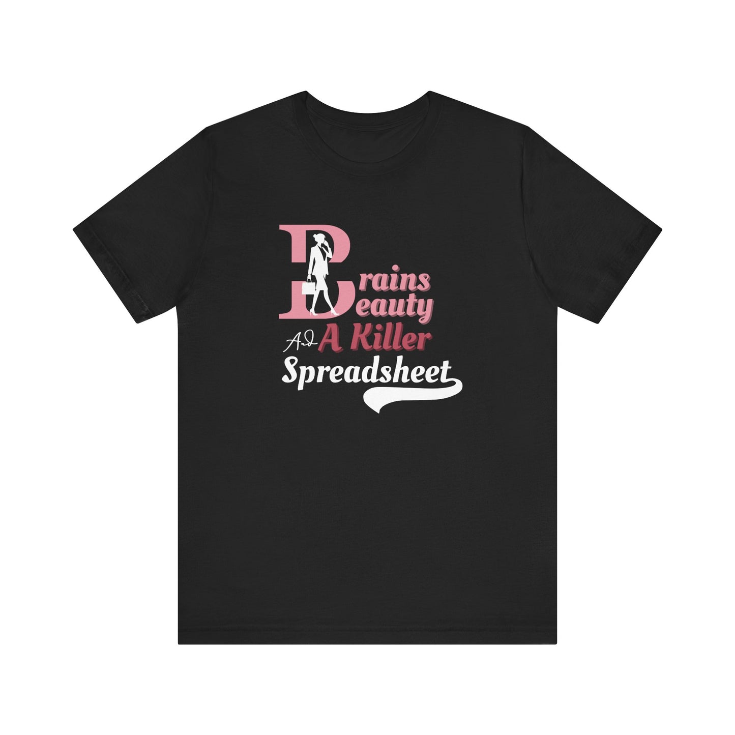 Smart woman t-shirt - Black
