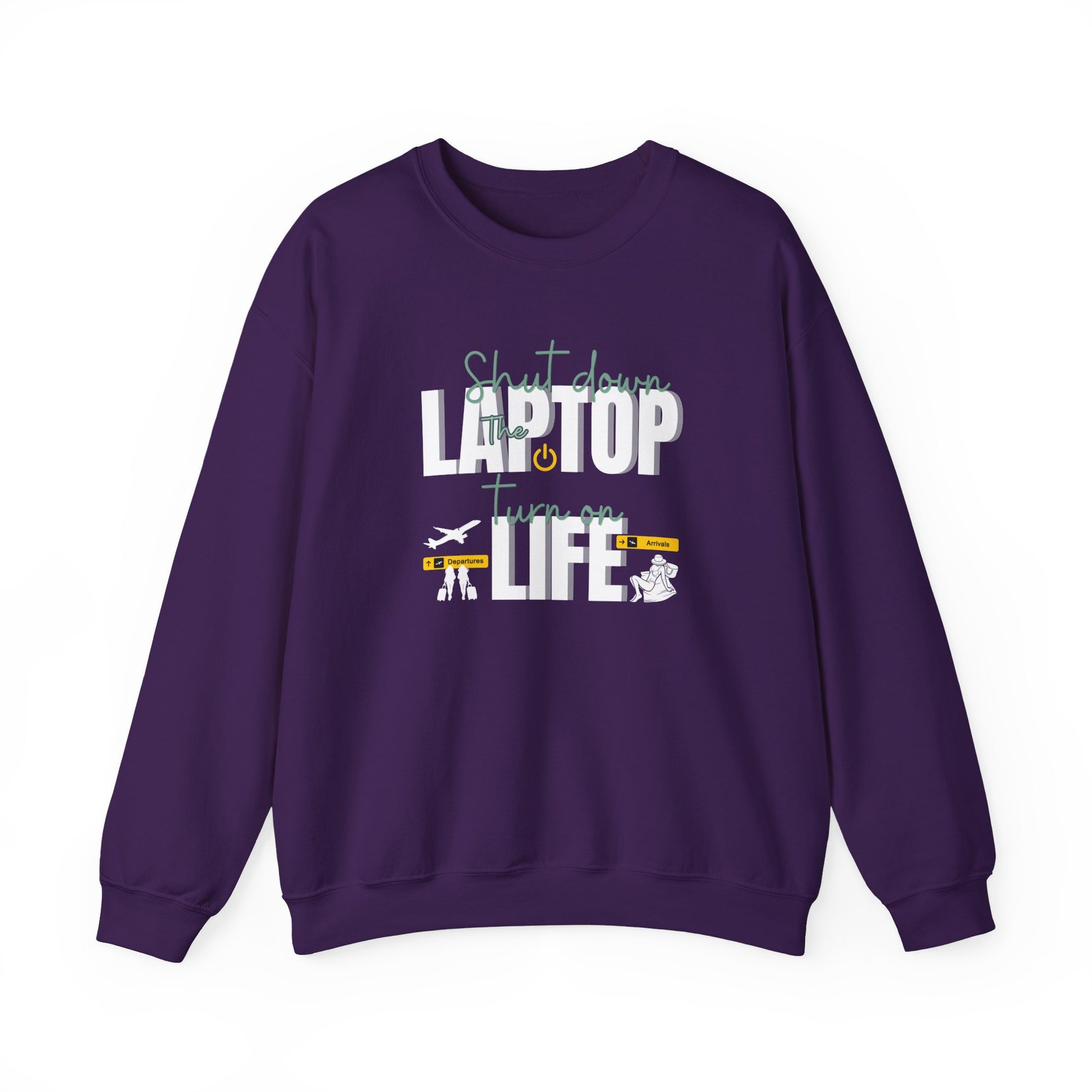 Cozy getaway sweatshirt - Purple