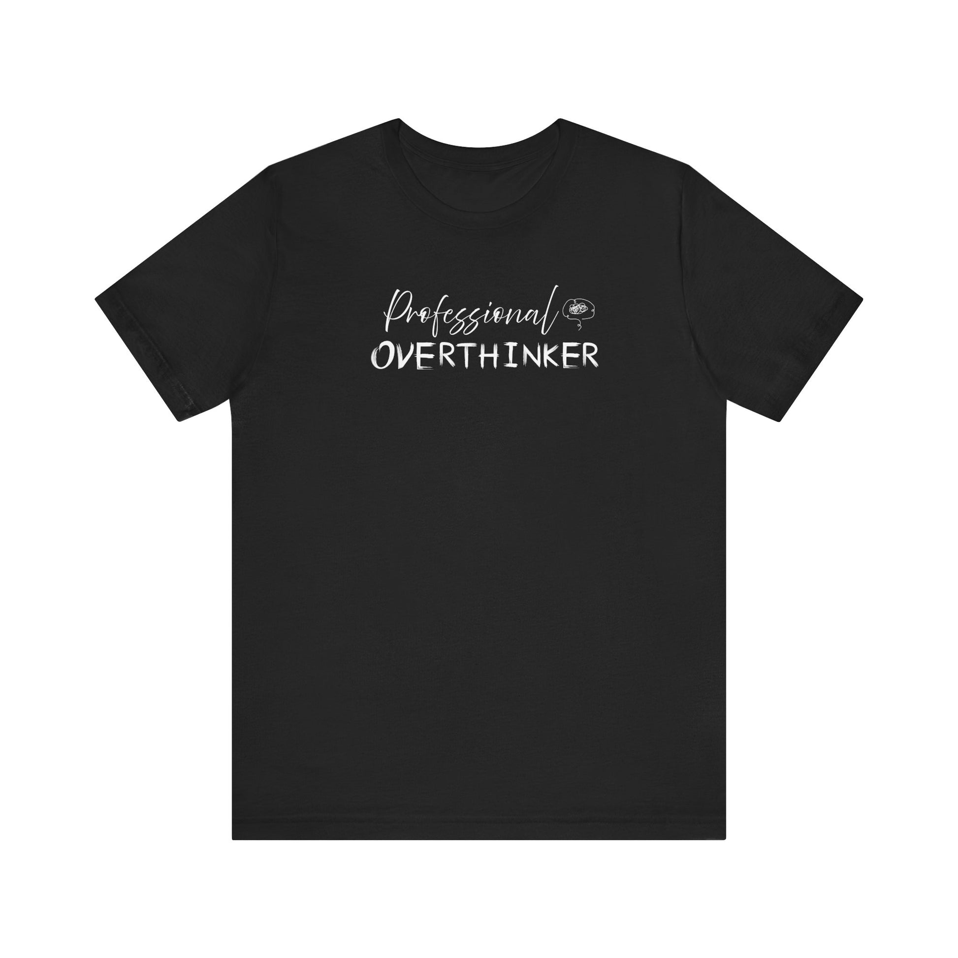 Overthinker t-shirt - black