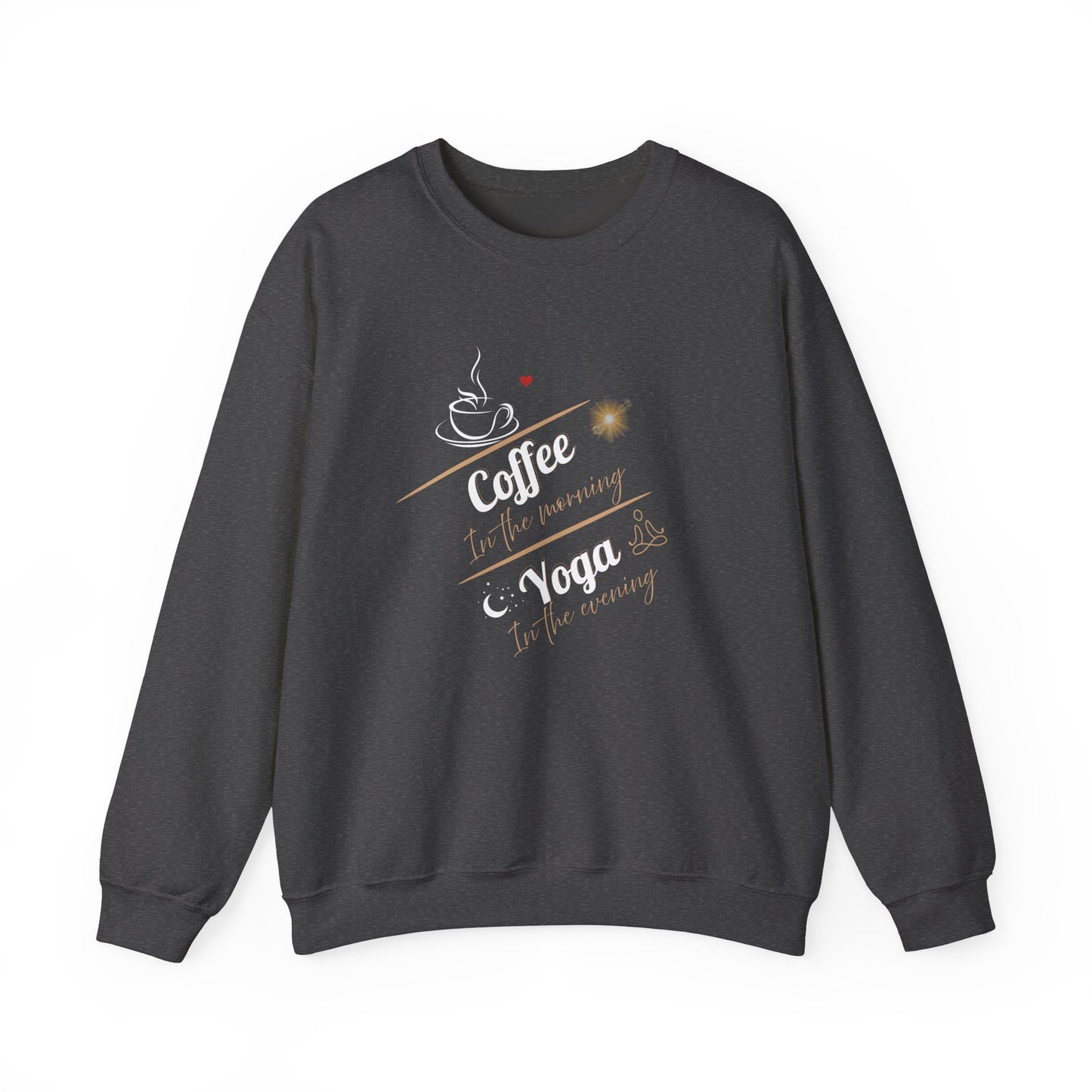 Cozy pullover sweatshirt - Dark heather