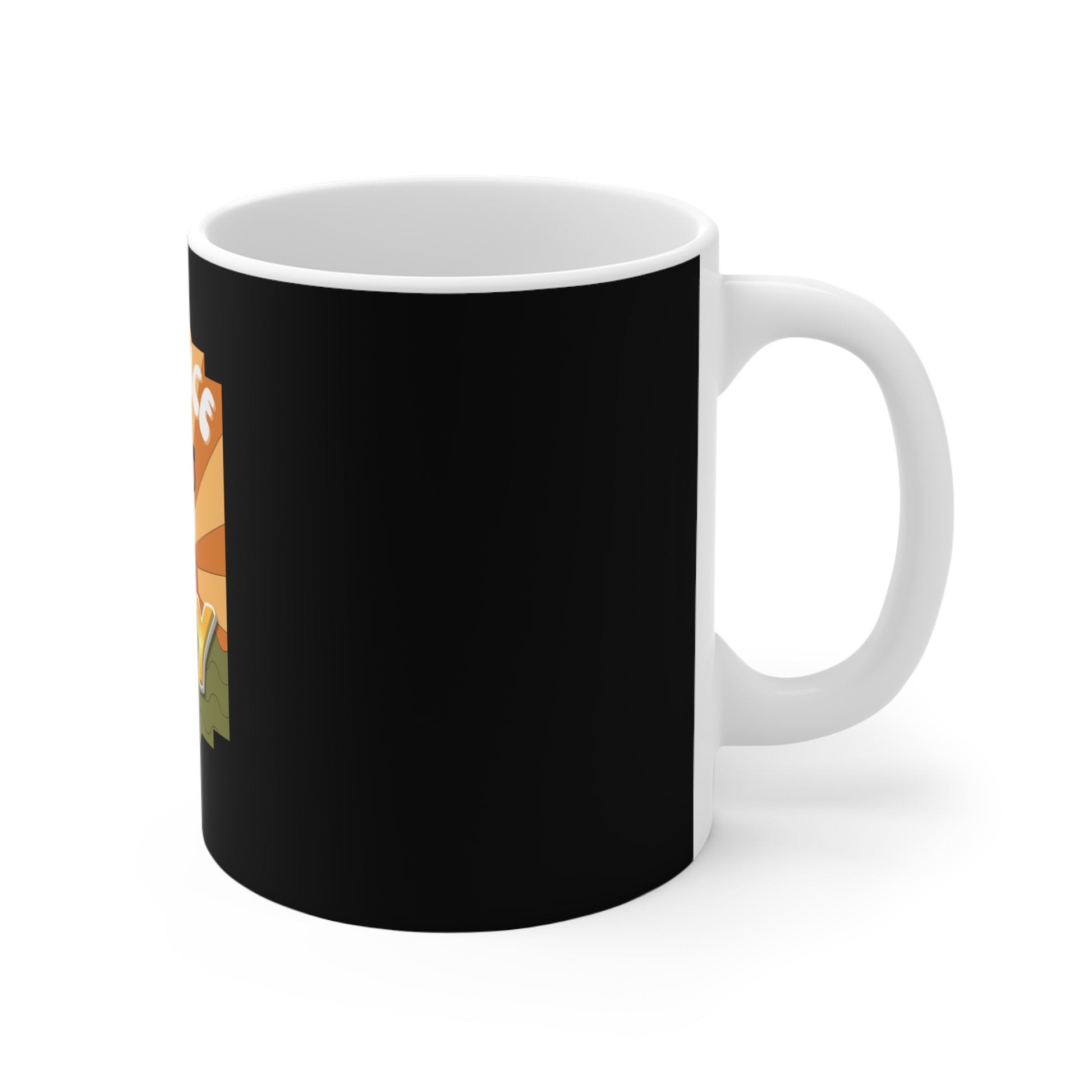 Balance is the key mug - right view