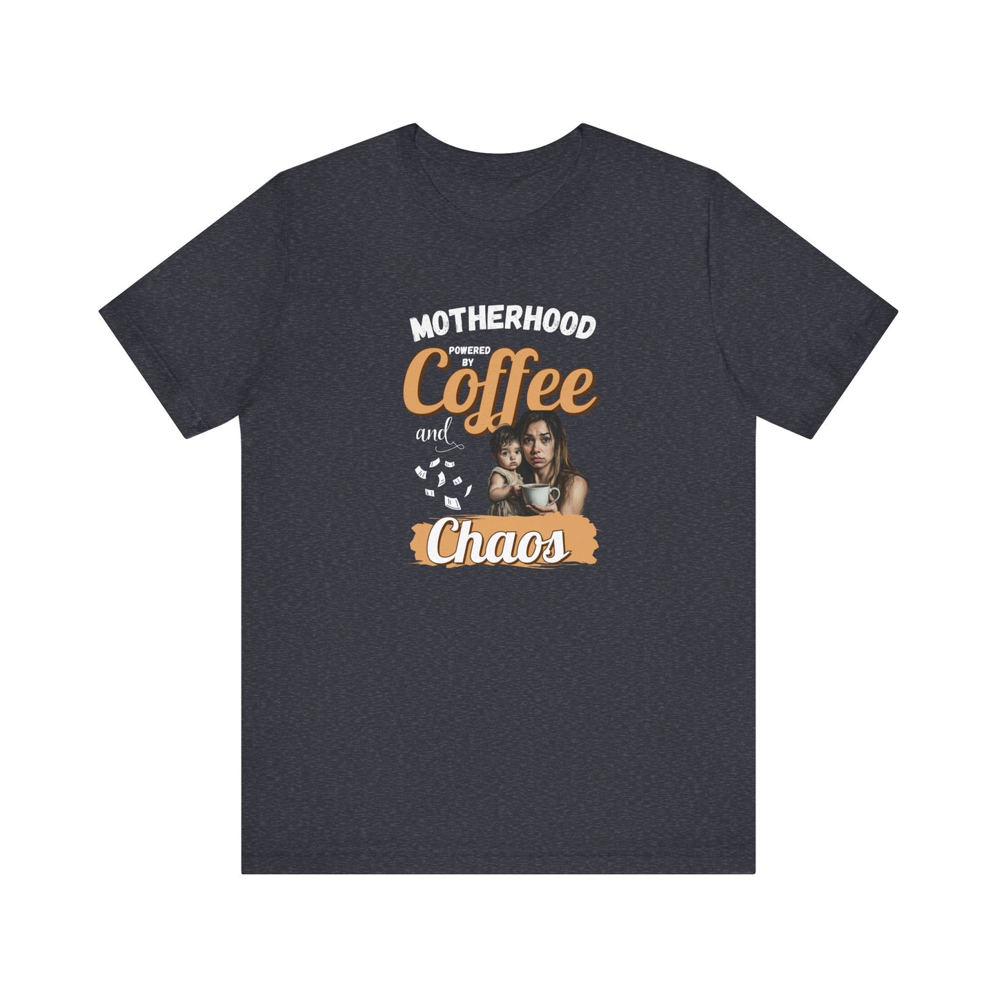 Mom life t-shirt - Heather navy