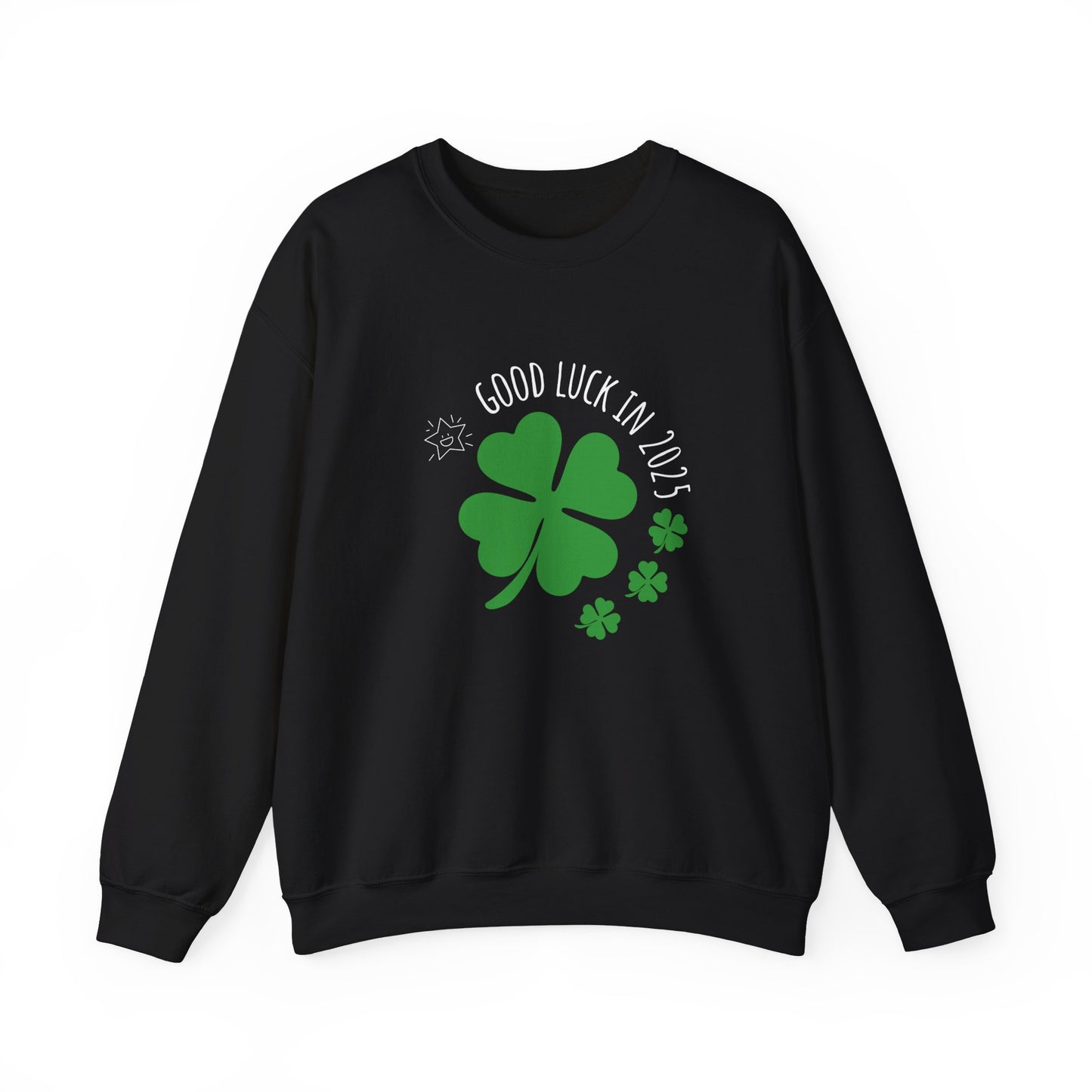 Good luck in 2025 sweatshirt - Black