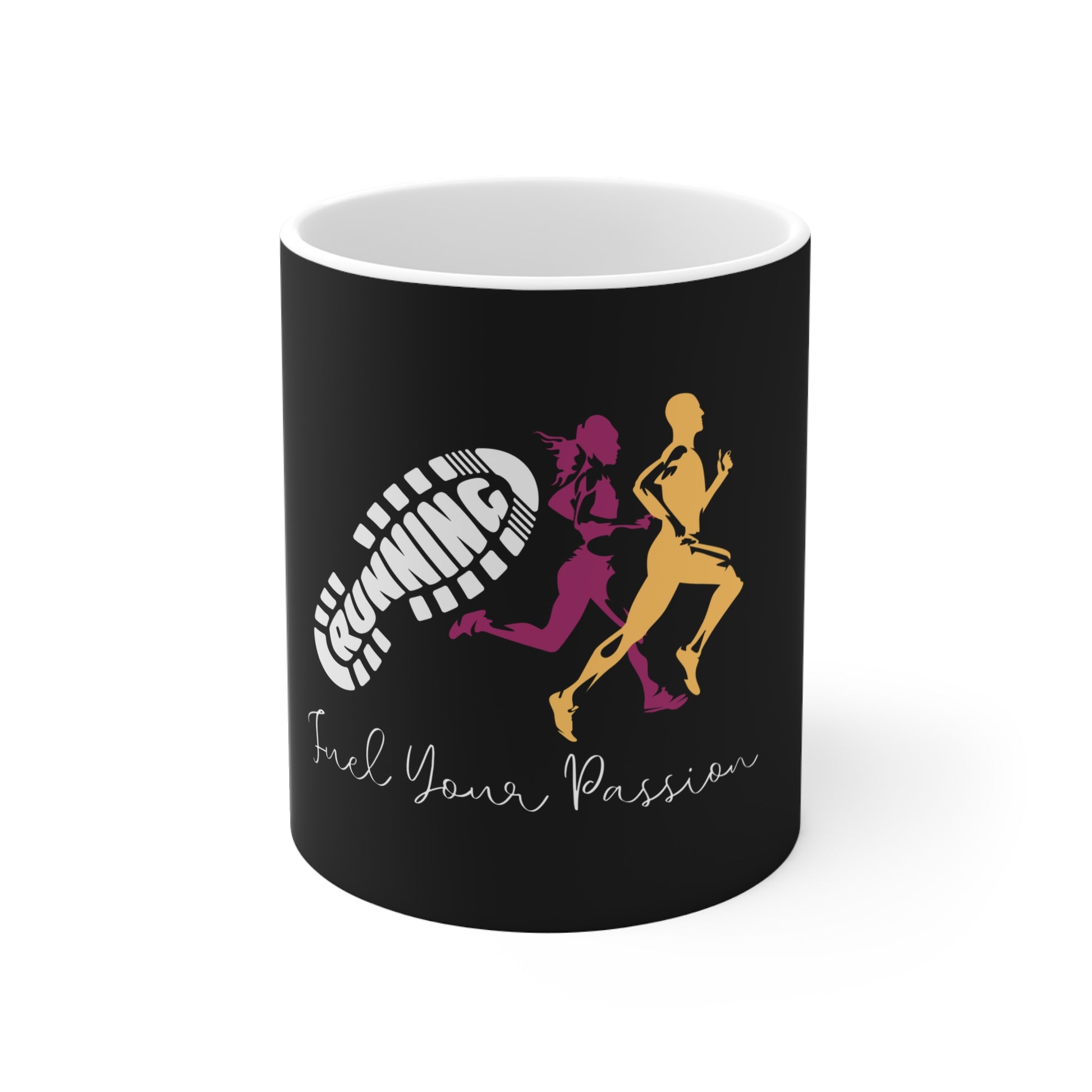 Fuel your passion coffee mug - Black