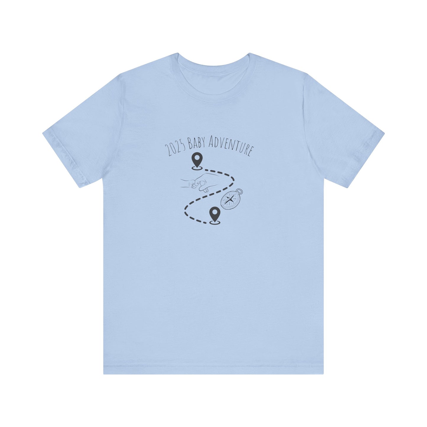 2025 Baby Adventure T-Shirt - Baby Blue