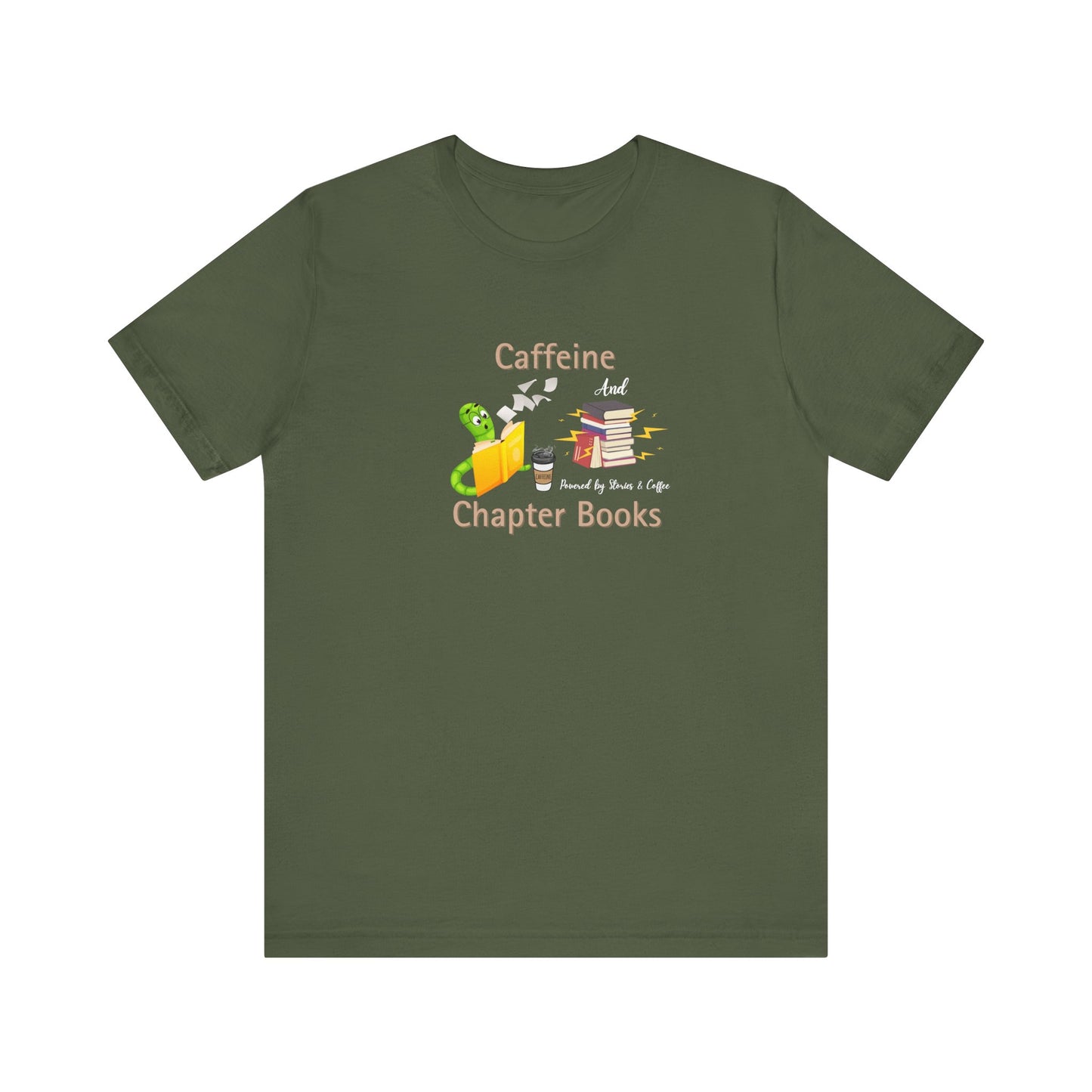 Bookworm fuel t-shirt - Military green