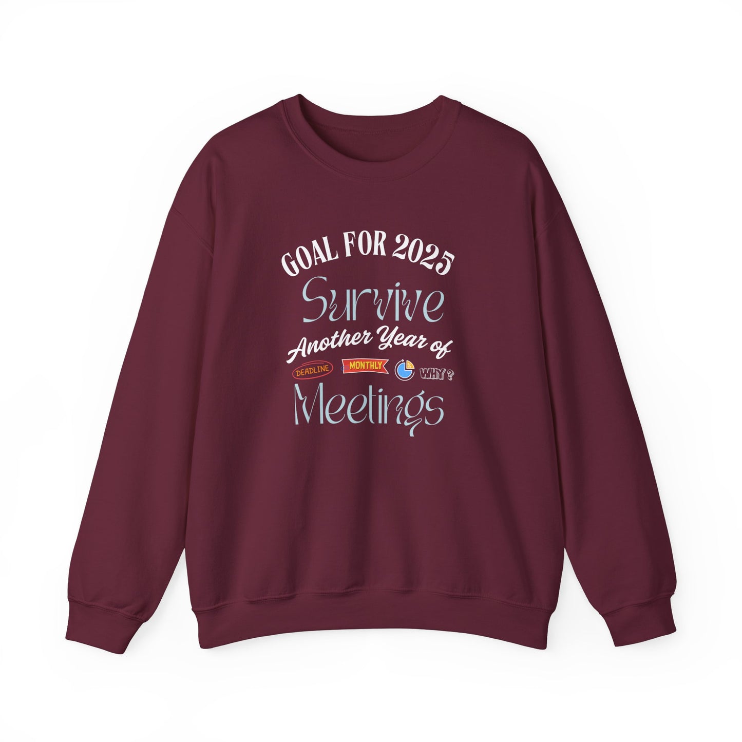 Comfy work sweatshirt - Maroon