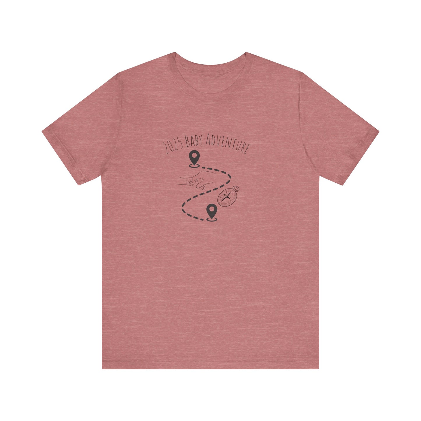 2025 Baby Adventure T-Shirt - Heather Mauve