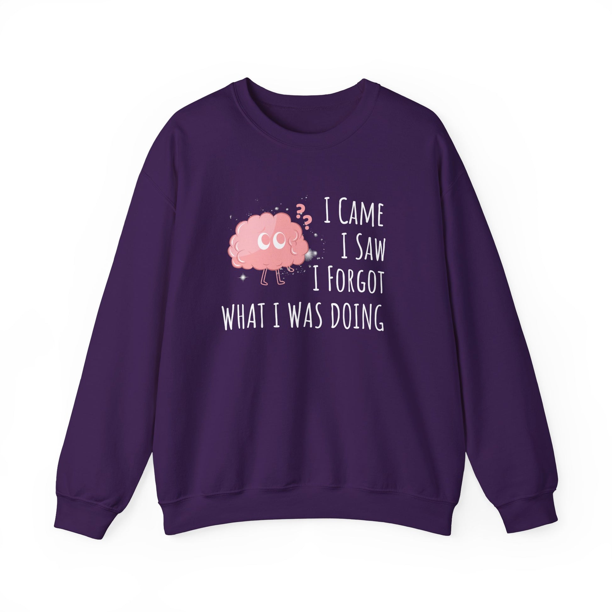 Humorous sweatshirt - Purple