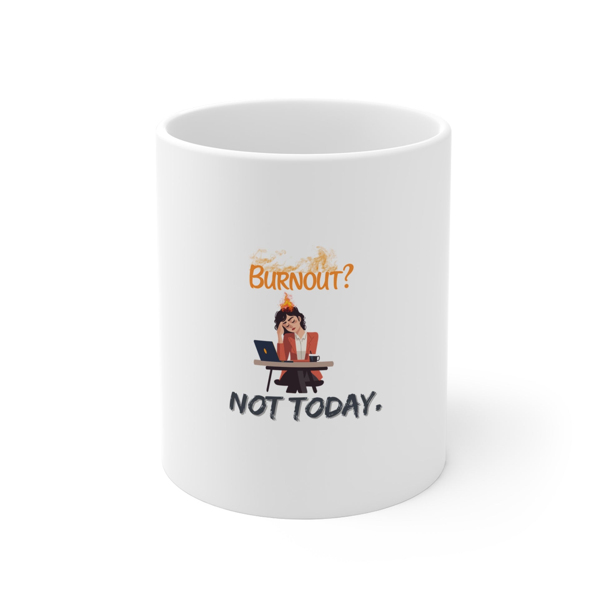 work stress relief coffee mug design