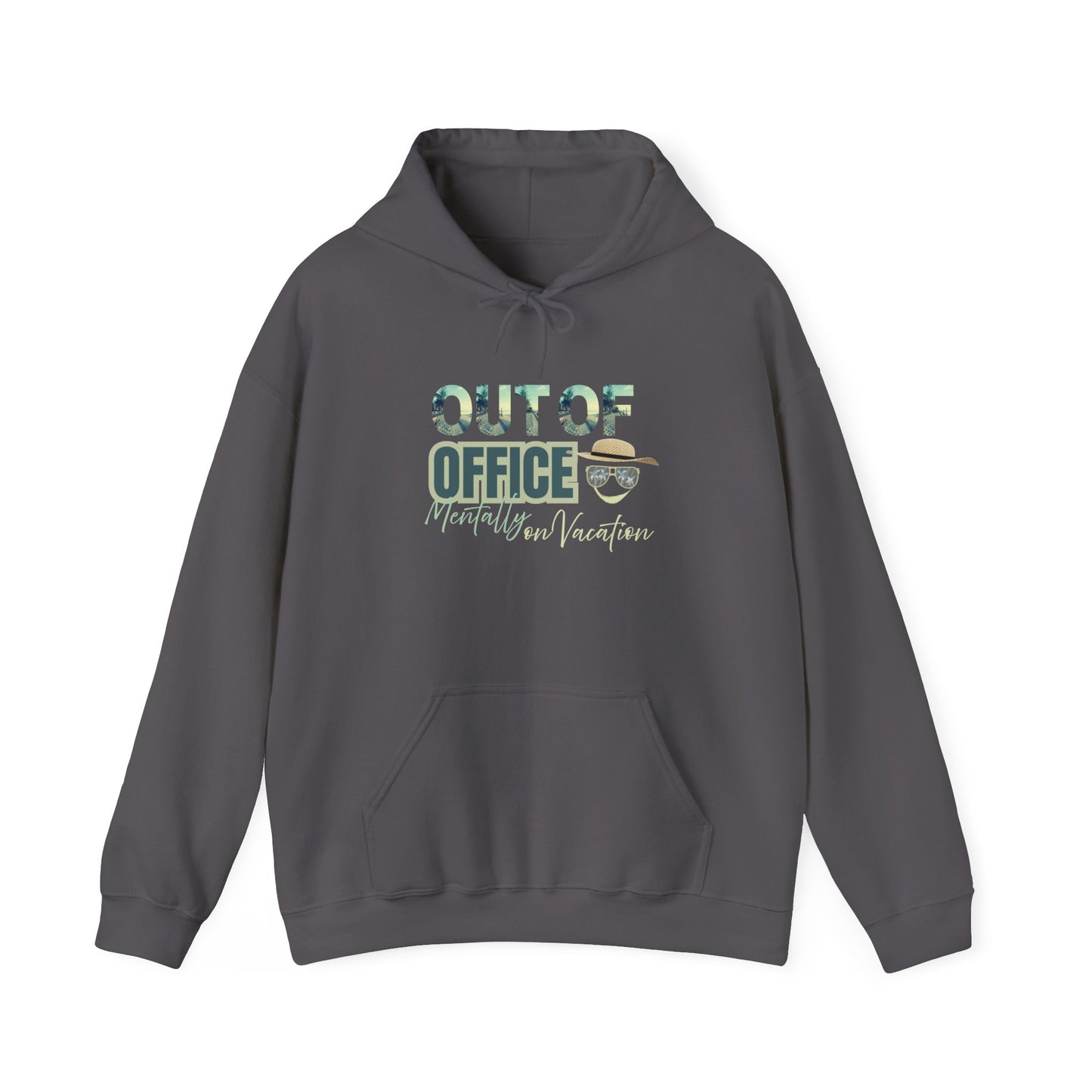 Work from home hoodie - charcoal