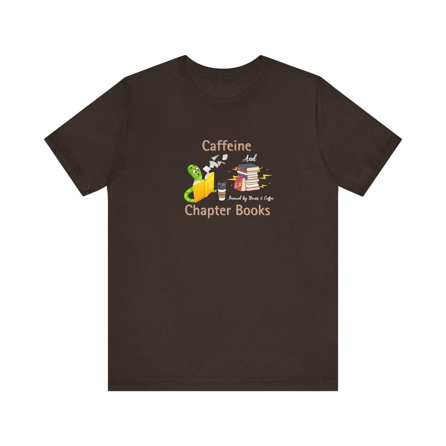 Bookworm fuel t-shirt - Brown