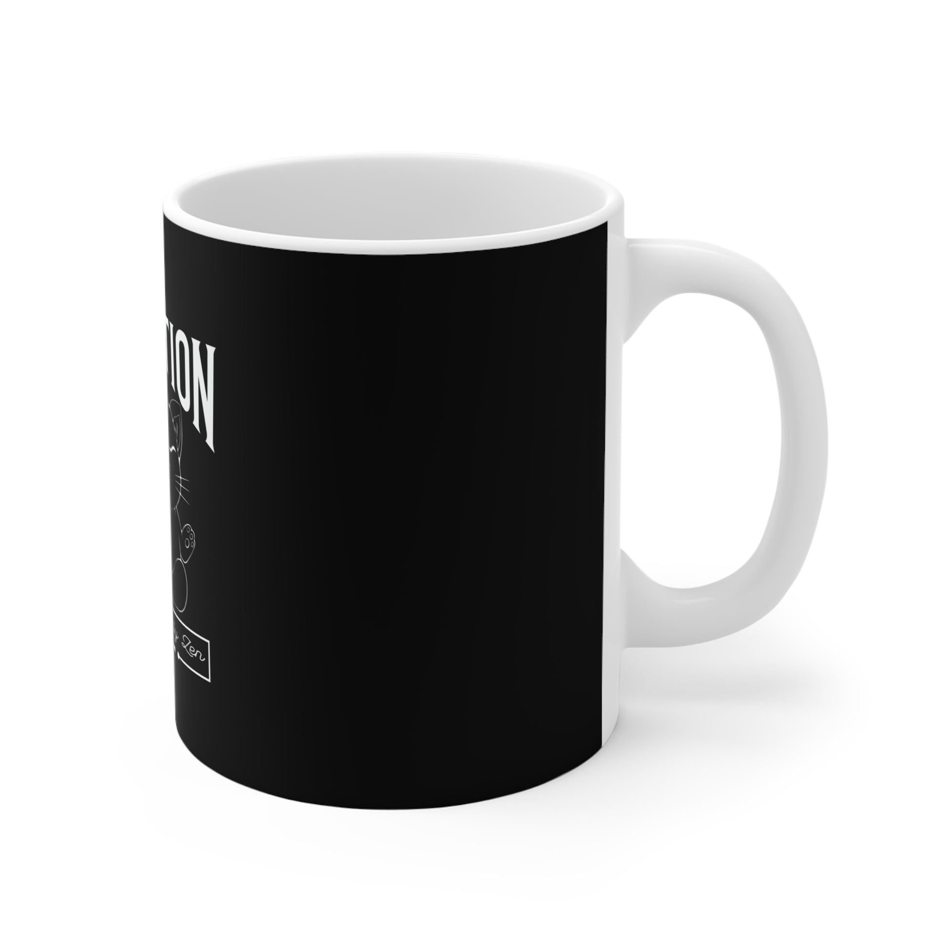 Meditation mug - side view
