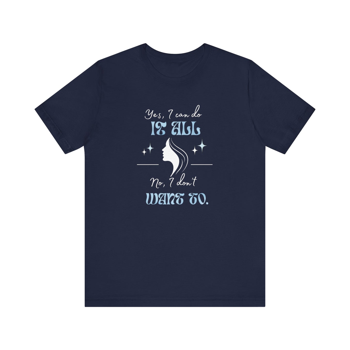 Sarcastic graphic t-shirt - Navy