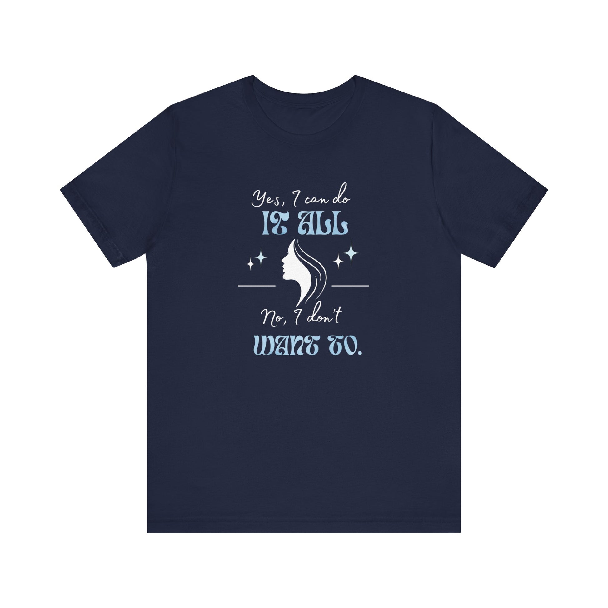 Sarcastic graphic t-shirt - Navy