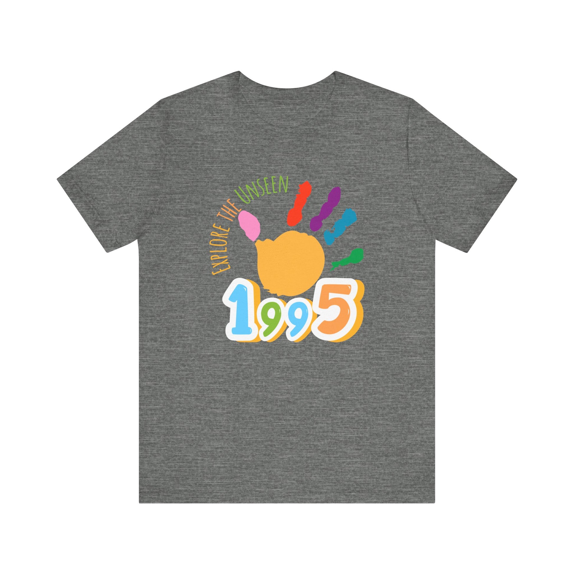 Explore the unseen t-shirt - Deep Heather