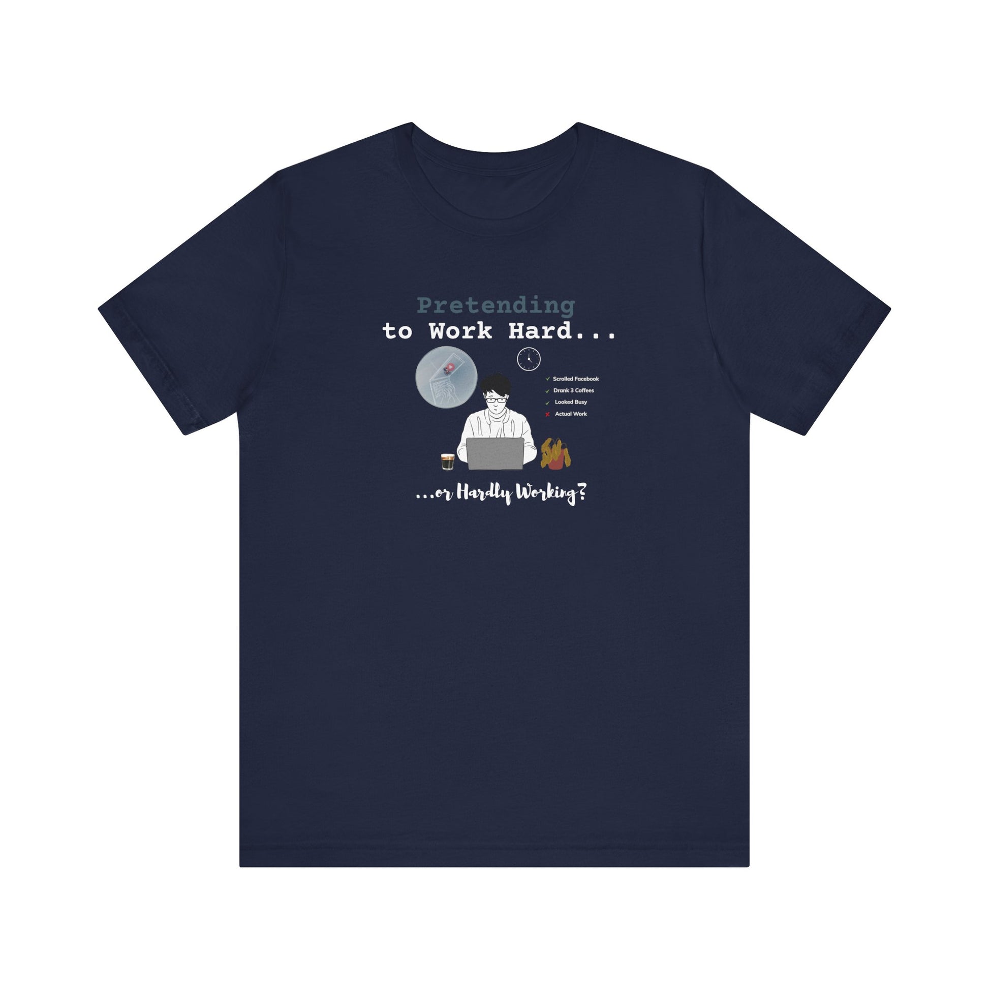 Introvert work shirt - Navy