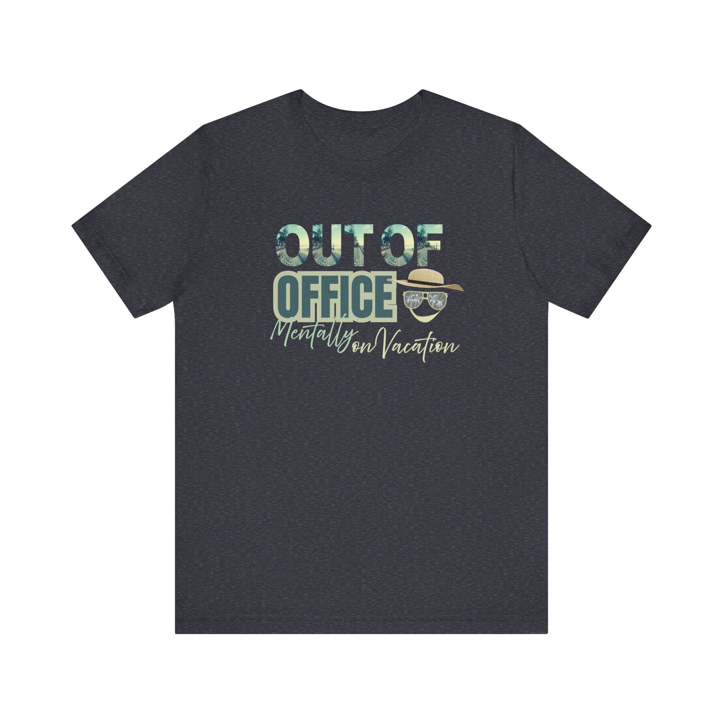 Funny vacation t-shirt - Heather navy